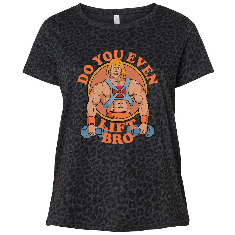 Ladies Curvy Jersey - 2R4QT9W2 - Black Leopard - 11