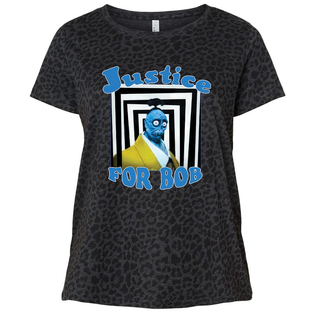 Ladies Curvy Jersey - 372XSNSL - Black Leopard - 11