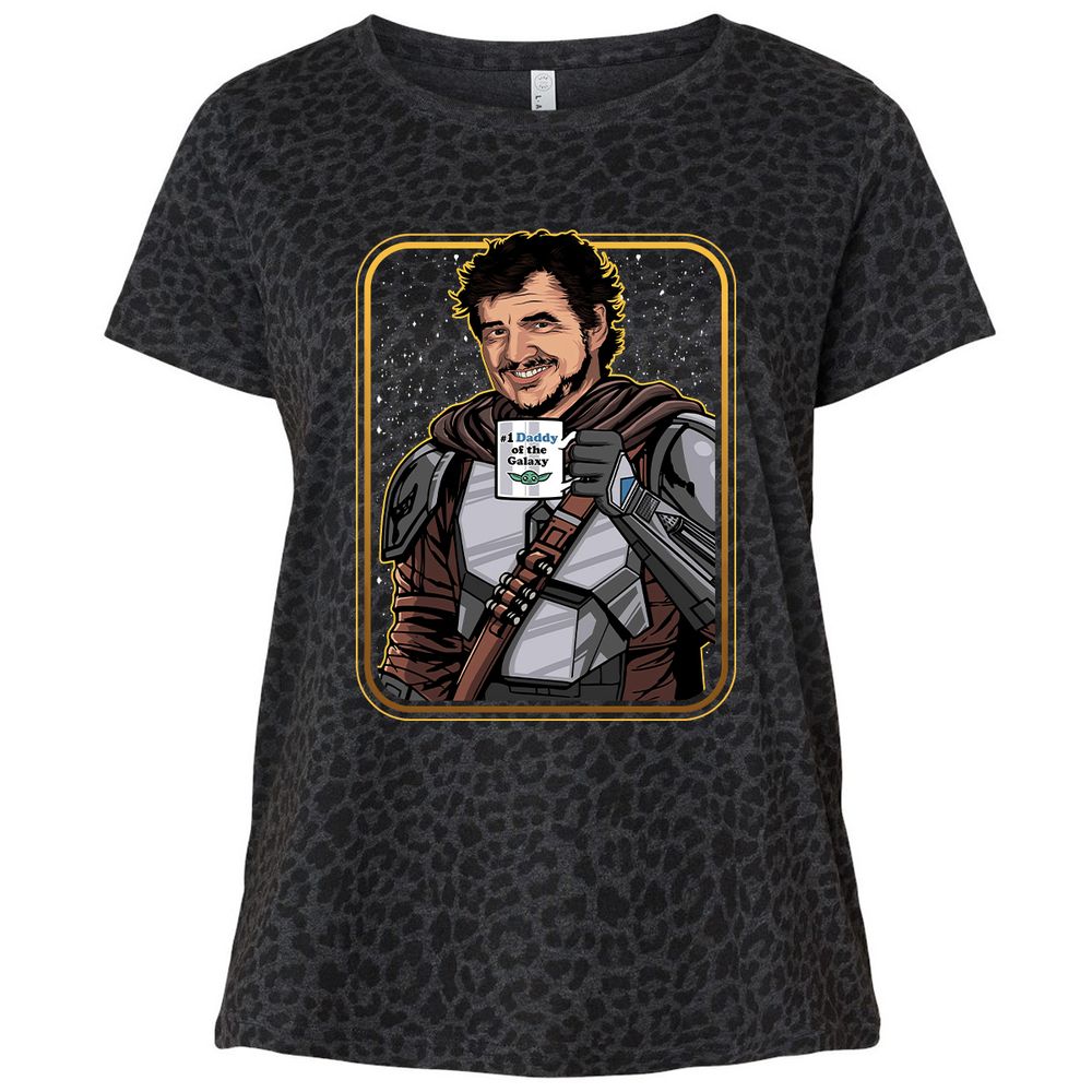 Ladies Curvy Jersey - PJ8DS21G - Black Leopard - 11