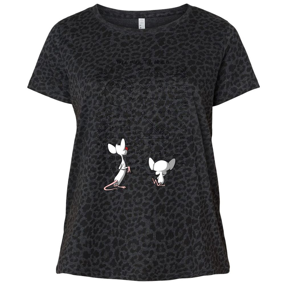 Ladies Curvy Jersey - RLEH1Z35 - Black Leopard - 11