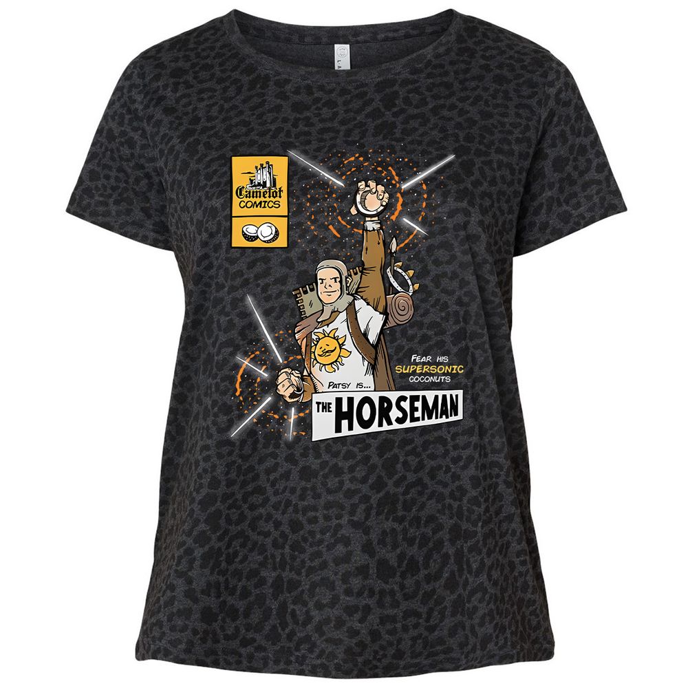 Ladies Curvy Jersey - X4V3XA48 - Black Leopard - 11