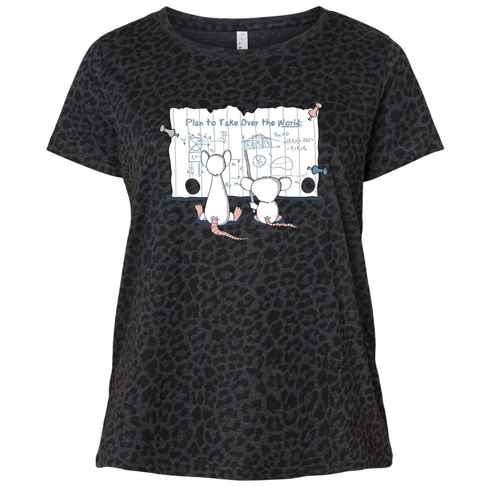 Ladies Curvy Jersey - N648VCHE - Black Leopard - 11