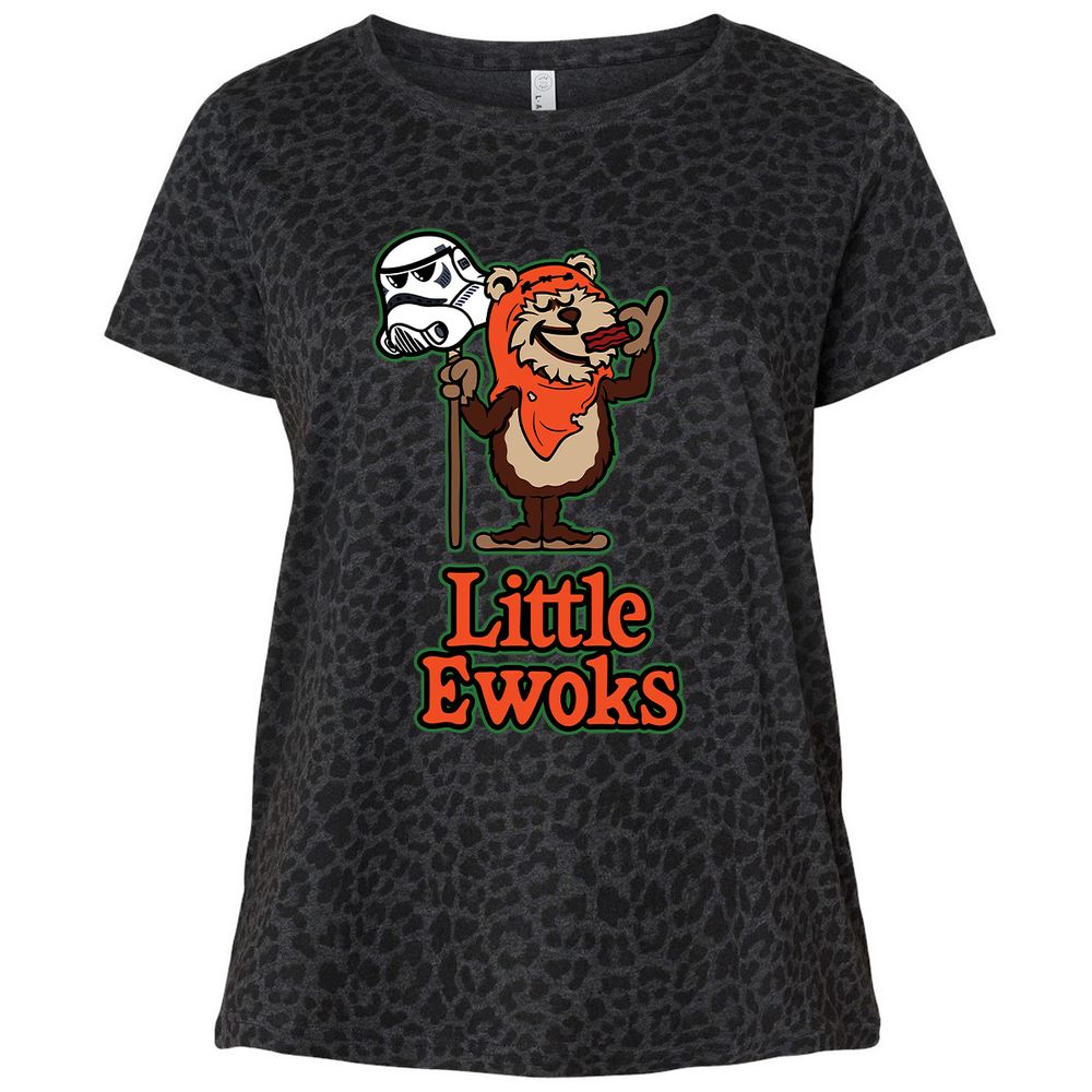 Ladies Curvy Jersey - ASS3A7T9 - Black Leopard - 11