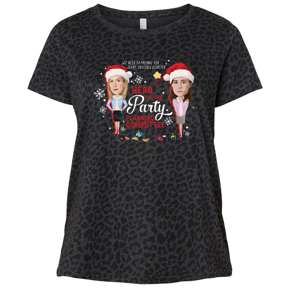 Head Of The Party Planning Committee Christmas - Black Leopard - 11