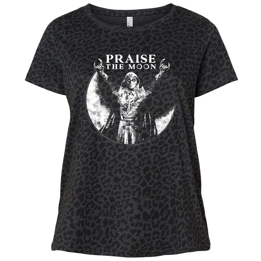 Ladies Curvy Jersey - R42MRVMS - Black Leopard - 11