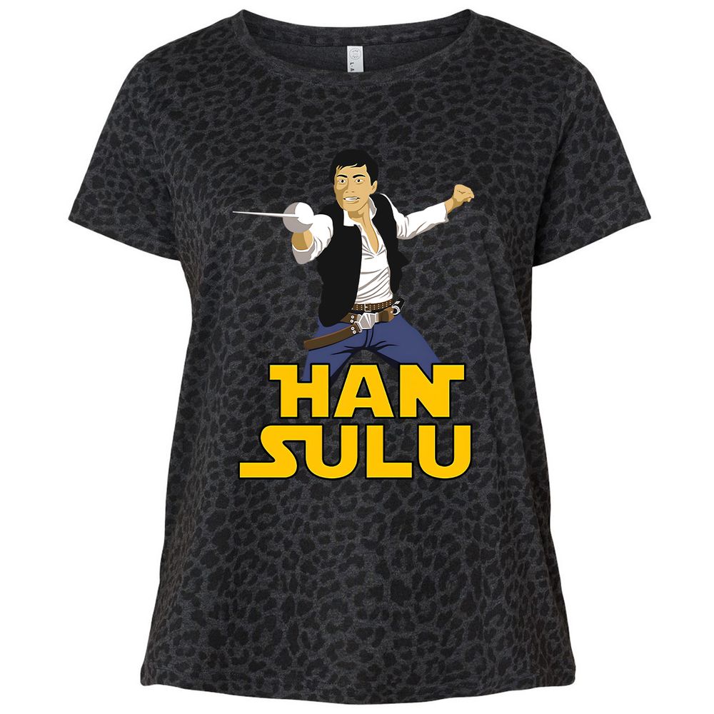 Ladies Curvy Jersey - MVESNYX5 - Black Leopard - 11