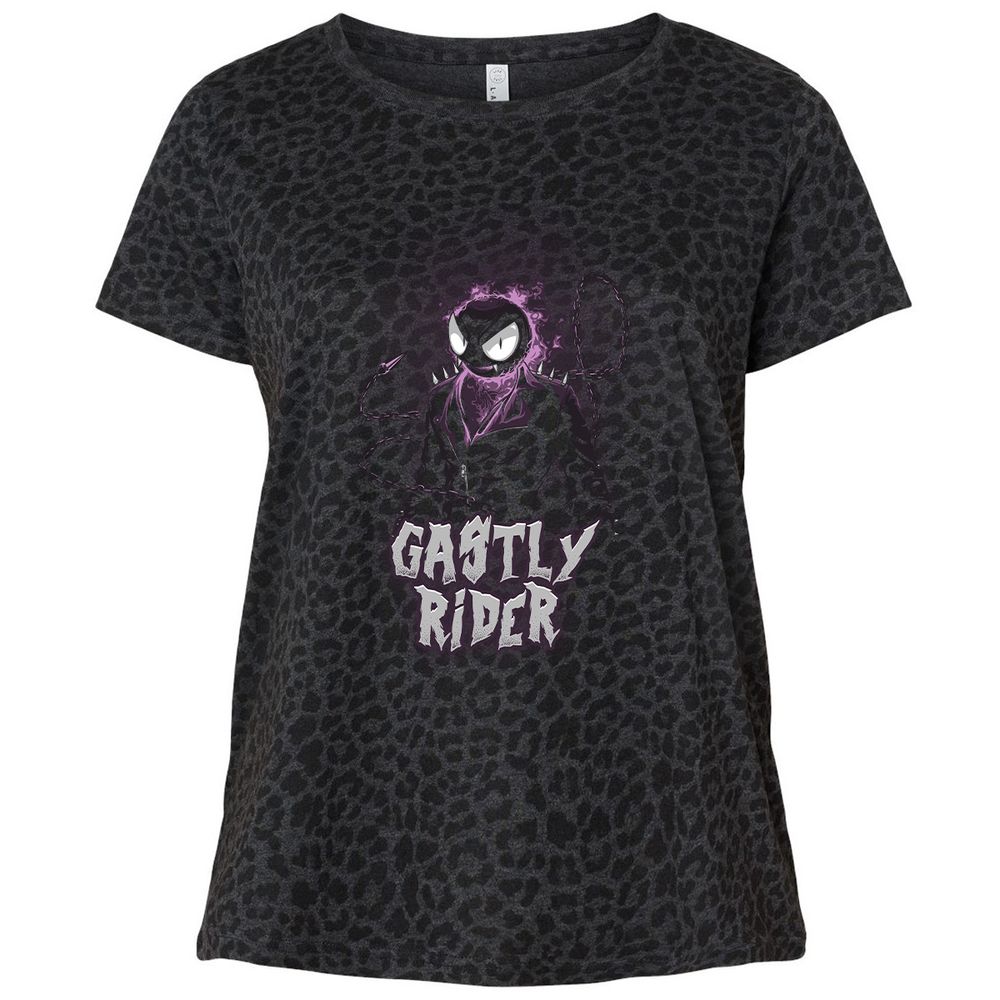 Ladies Curvy Jersey - ASUTPZWC - Black Leopard - 11