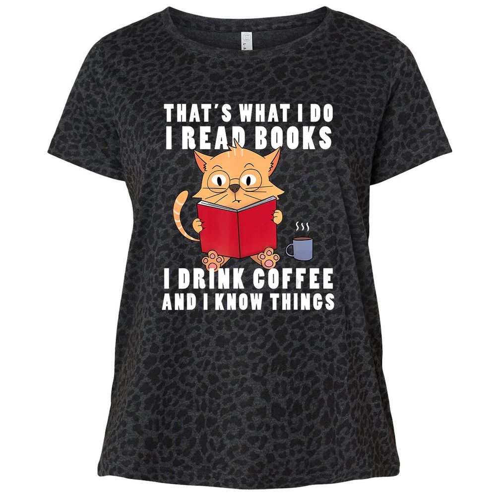 Ladies Curvy Jersey - 798P3VTS - Black Leopard - 11