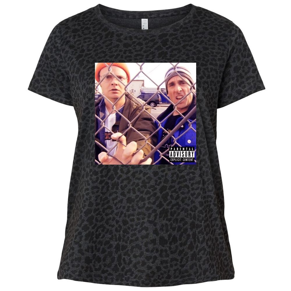 Ladies Curvy Jersey - AX645B8S - Black Leopard - 11