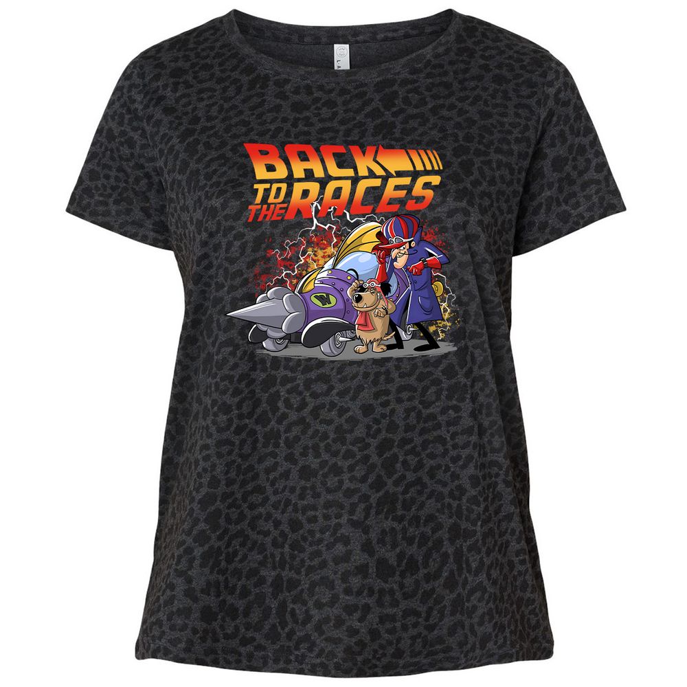 Ladies Curvy Jersey - LADHSUXU - Black Leopard - 11