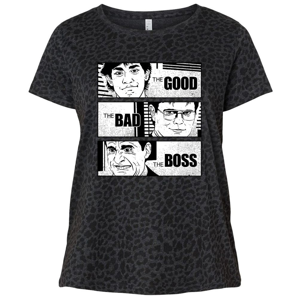 Ladies Curvy Jersey - LGLWFQW9 - Black Leopard - 11