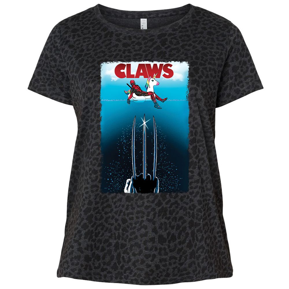 Ladies Curvy Jersey - DYVB3PNZ - Black Leopard - 11