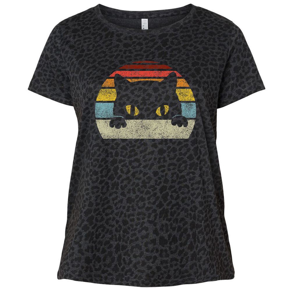 Ladies Curvy Jersey - HKJAS29N - Black Leopard - 11