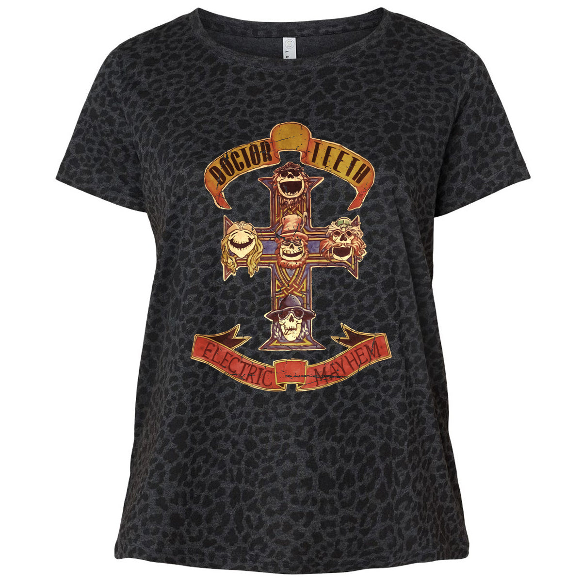 Ladies Curvy Jersey - XUHEA6HG - Black Leopard - 11