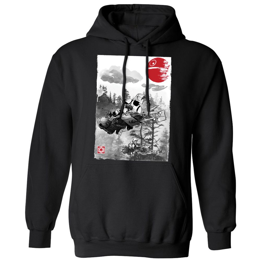 Classic Unisex Hoodie - 6RT749D9 - Black - 11