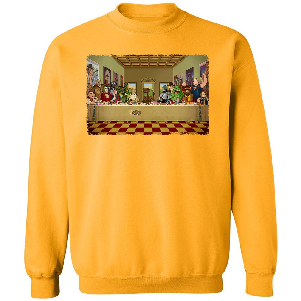 Classic Unisex Sweatshirt - L8BXZLMQ - Gold - 11