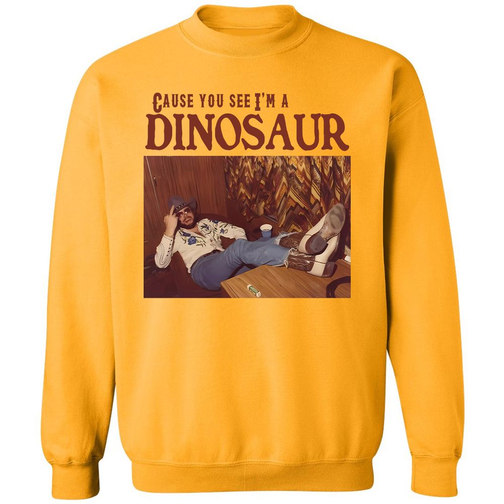Classic Unisex Sweatshirt - A4CHQ9AW - Gold - 11