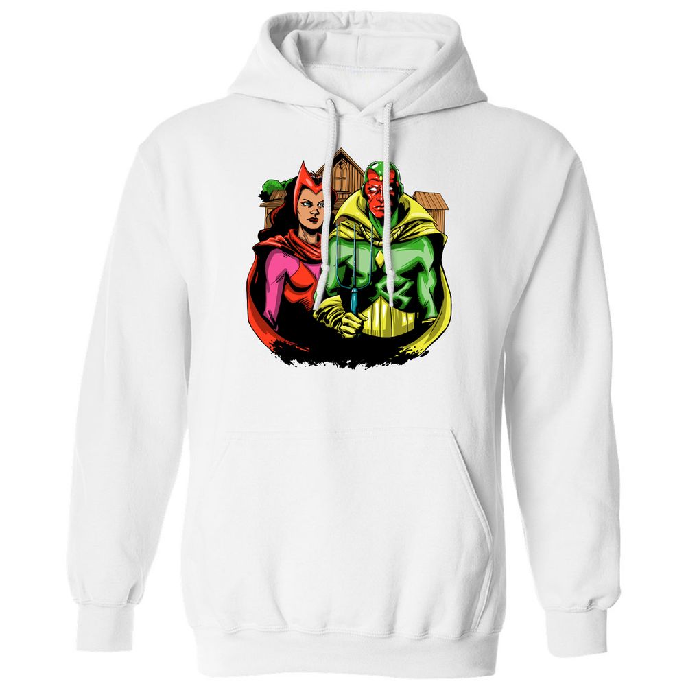 Classic Unisex Hoodie - VT2KH5E3 - White - 11