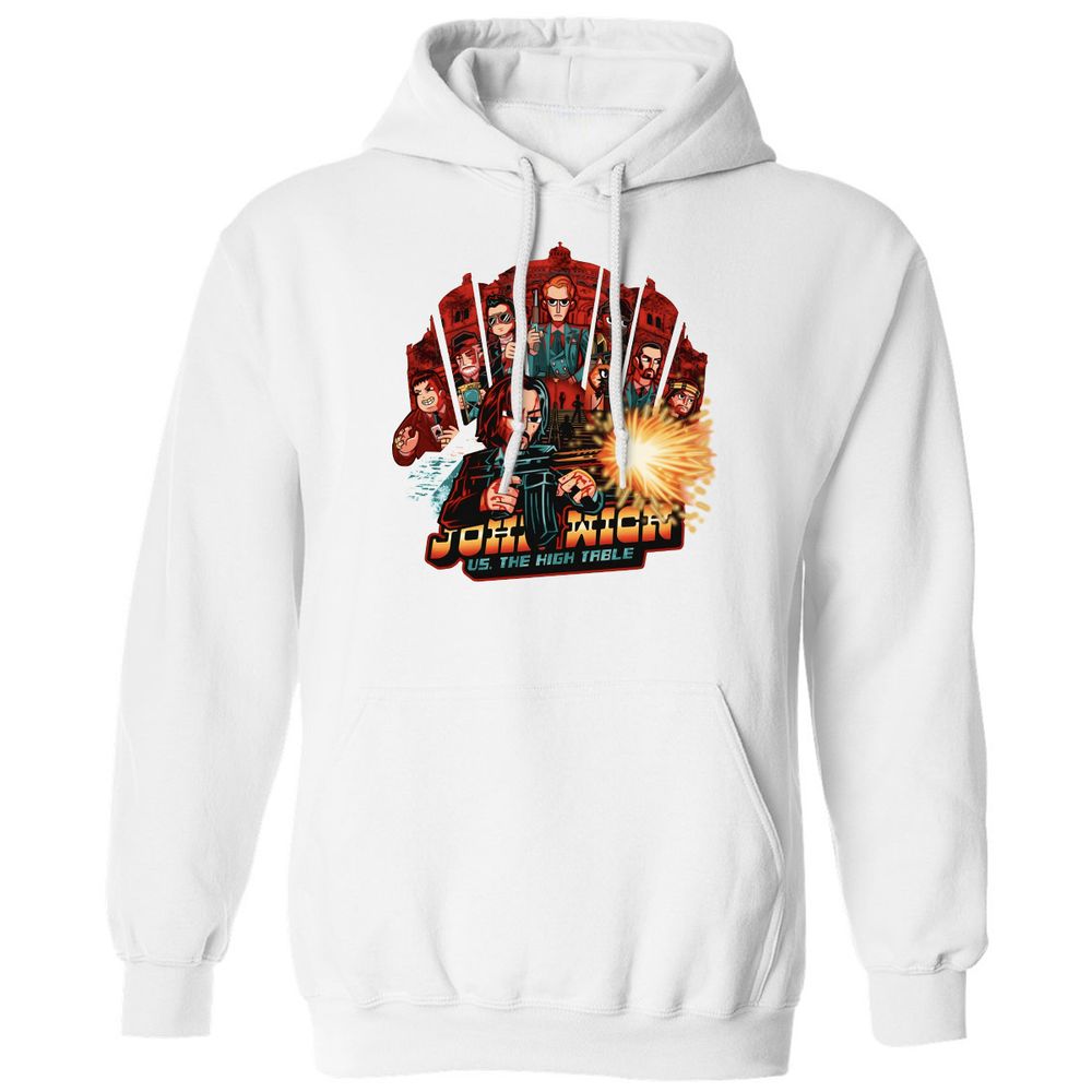 Classic Unisex Hoodie - 246C7FRV - White - 11