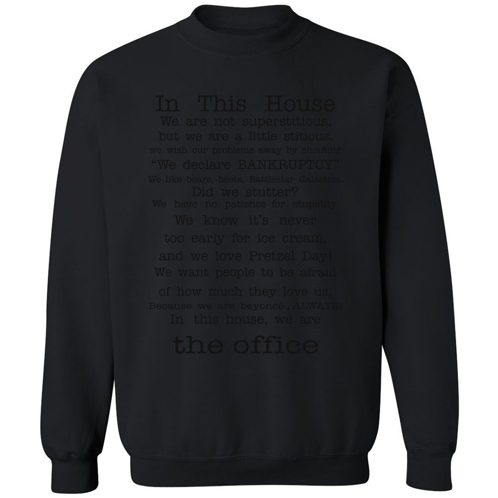 Classic Unisex Sweatshirt - Y8HNNAFM - Black - 12
