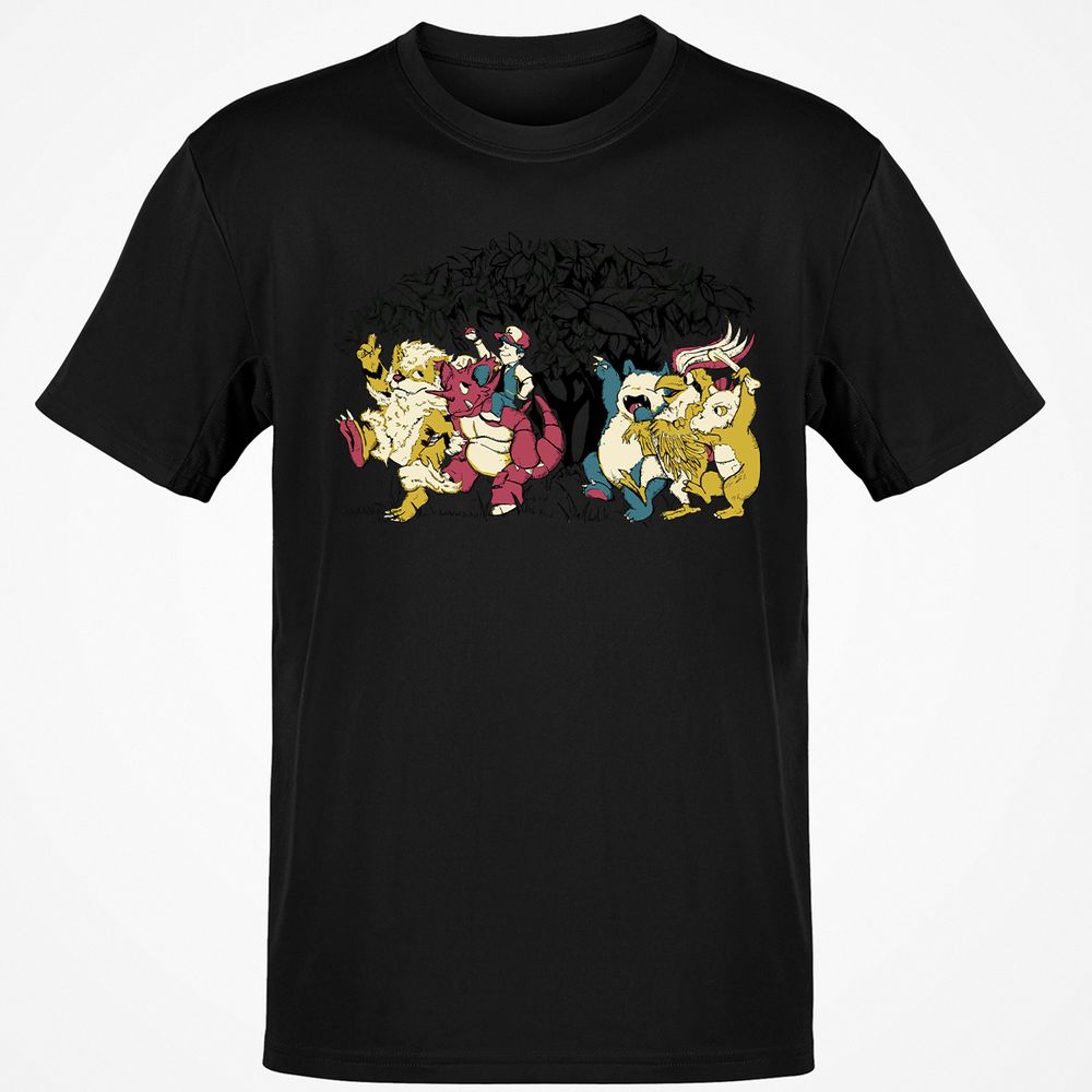 Classic Unisex T-Shirt - Q44RWH7G - Black - 12