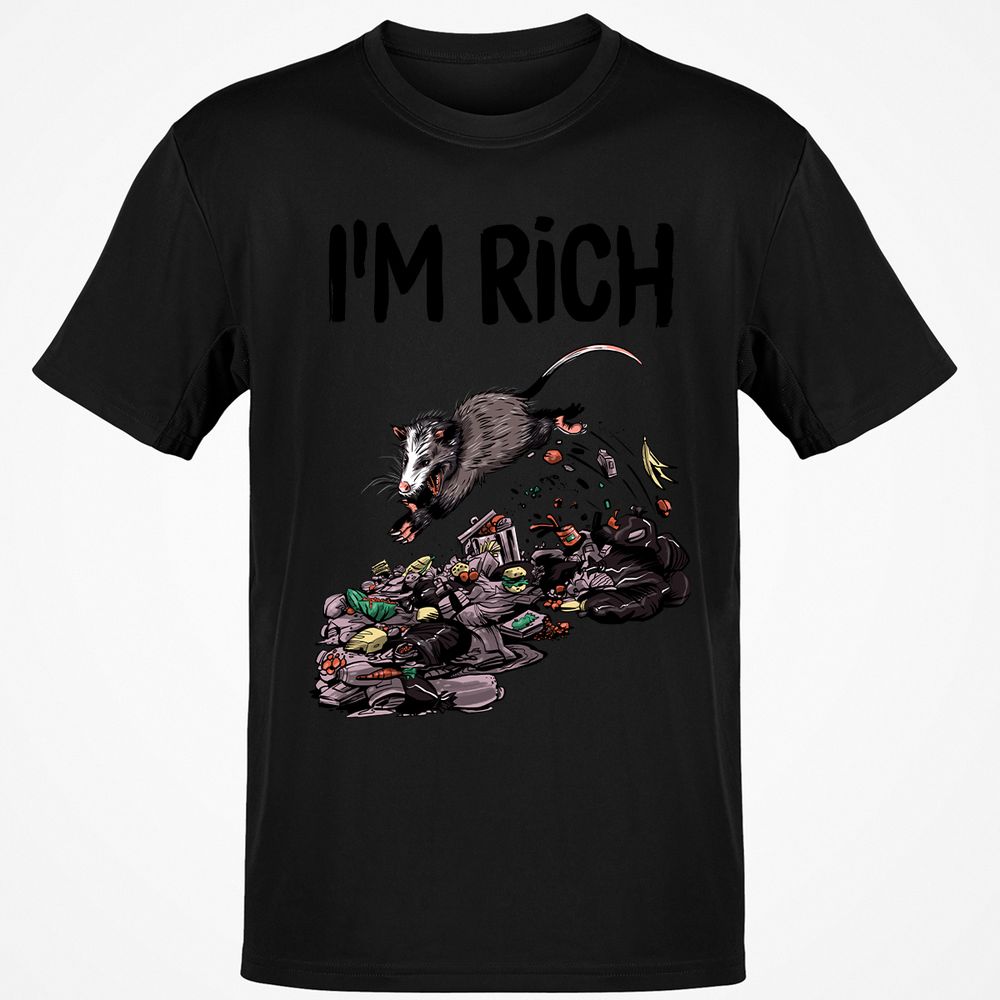 Classic Unisex T-Shirt - CRDCDZY1 - Black - 12