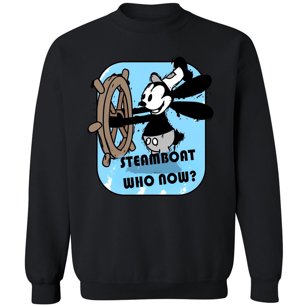 Classic Unisex Sweatshirt - U5FC7AFM - Black - 12