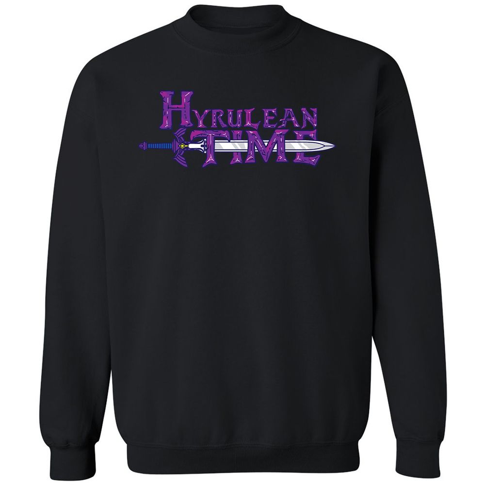 Classic Unisex Sweatshirt - ZVM9D8ST - Black - 12