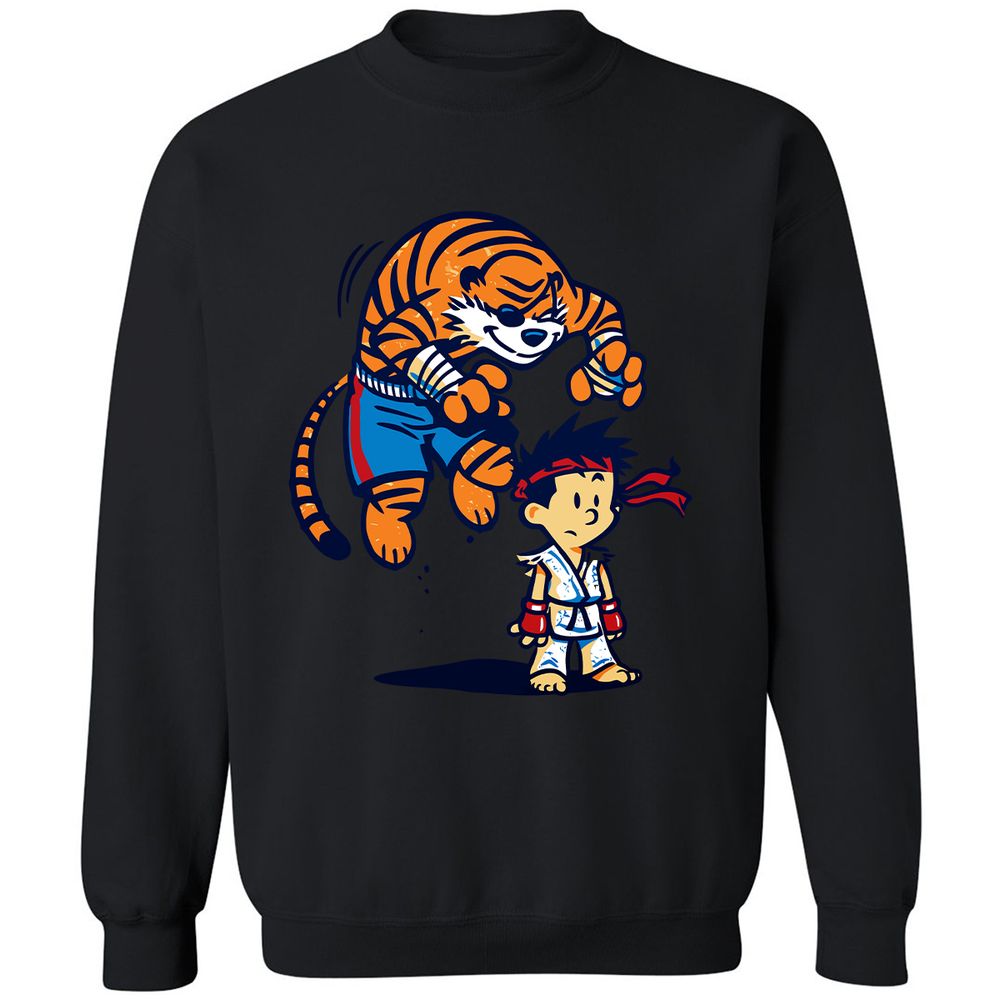 Classic Unisex Sweatshirt - HJTYY784 - Black - 12