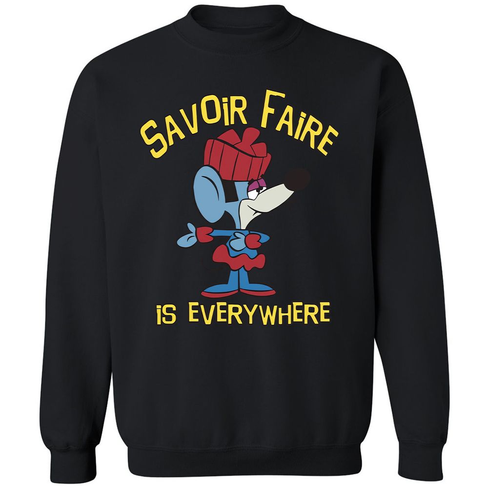 Classic Unisex Sweatshirt - 6ADU5NUK - Black - 12