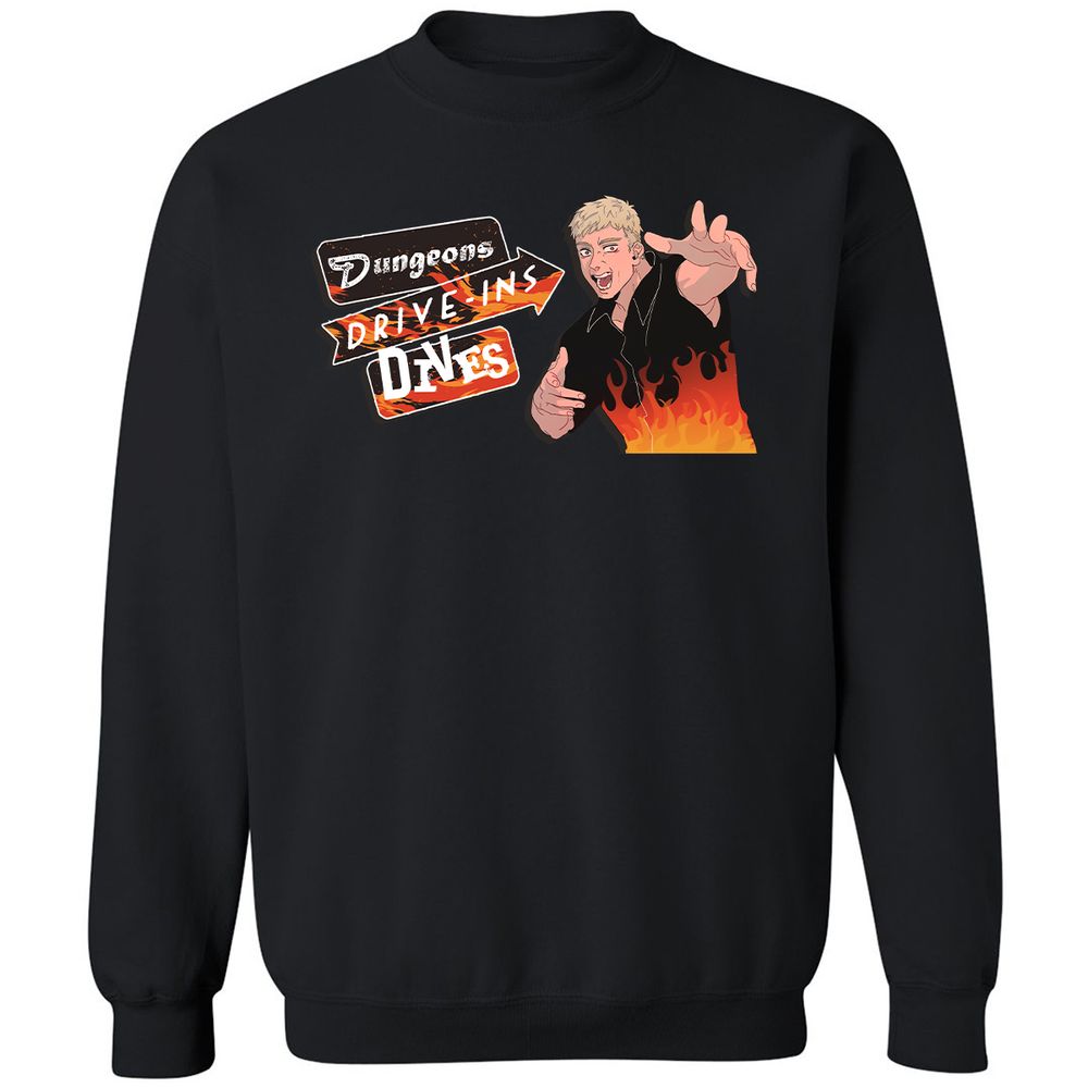 Classic Unisex Sweatshirt - X9TJ55T1 - Black - 12