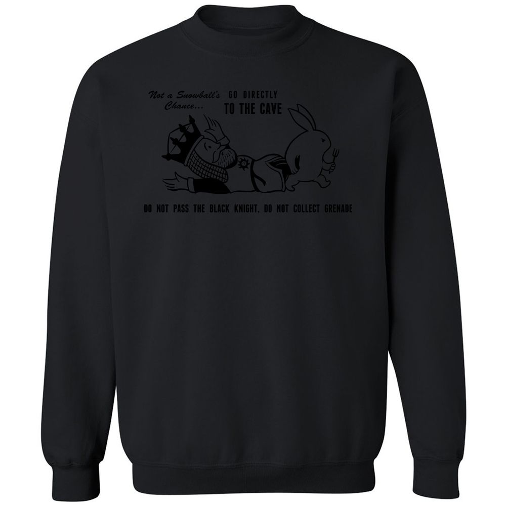 Classic Unisex Sweatshirt - 3KYXMKUJ - Black - 12