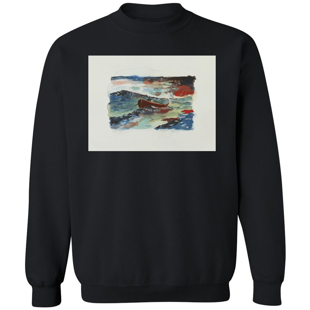 Classic Unisex Sweatshirt - 1K9XMFKY - Black - 12