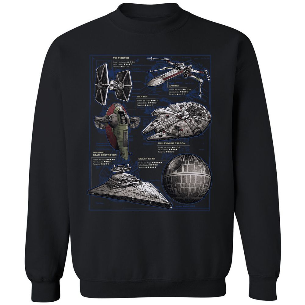 Classic Unisex Sweatshirt - PAE2F5H2 - Black - 12