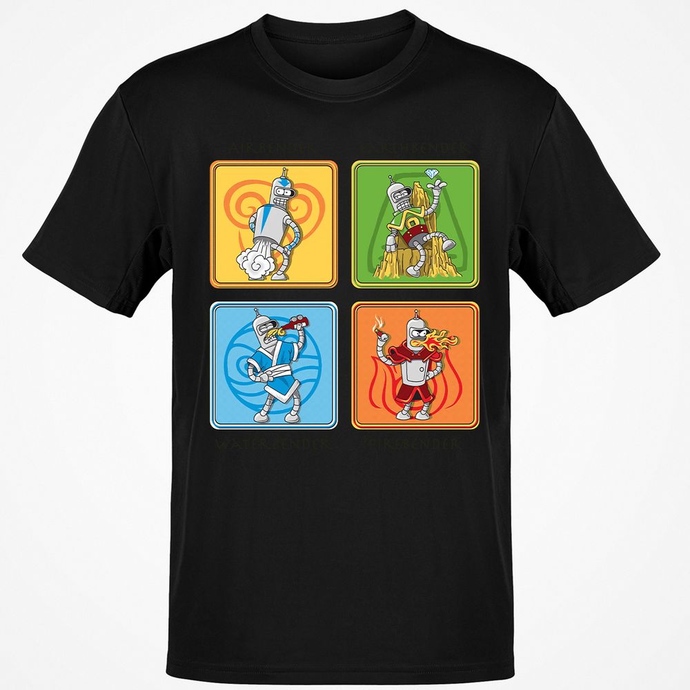 Classic Unisex T-Shirt - RE85DB6Q - Black - 12