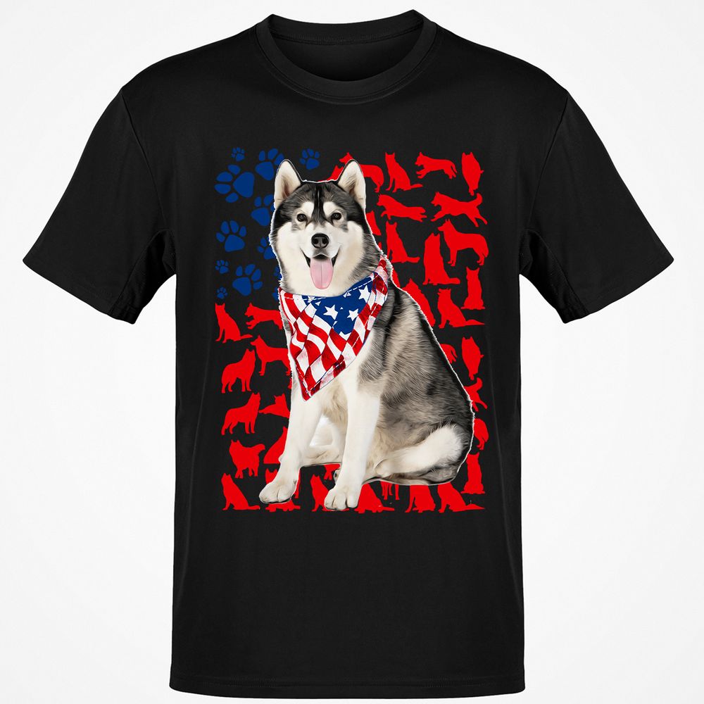 Classic Unisex T-Shirt - L12NK77Y - Black - 12