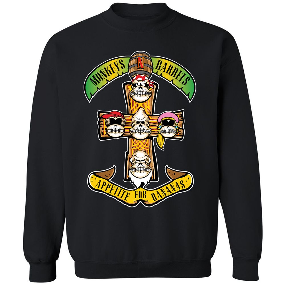 Classic Unisex Sweatshirt - 8FPMRQXZ - Black - 12