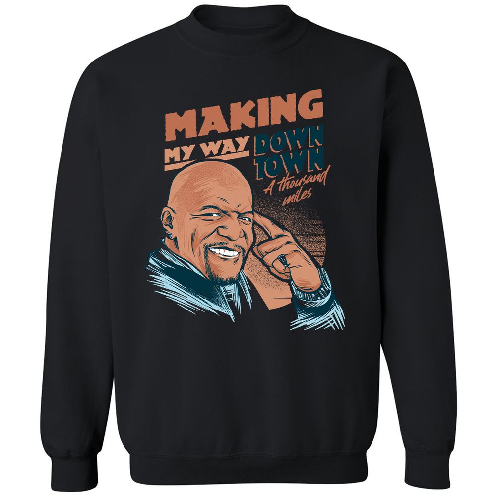 Classic Unisex Sweatshirt - S8Y8WC5B - Black - 12