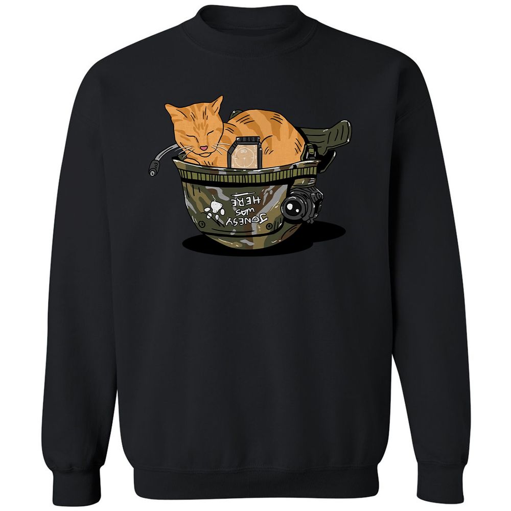 Classic Unisex Sweatshirt - 1DTF72MF - Black - 12