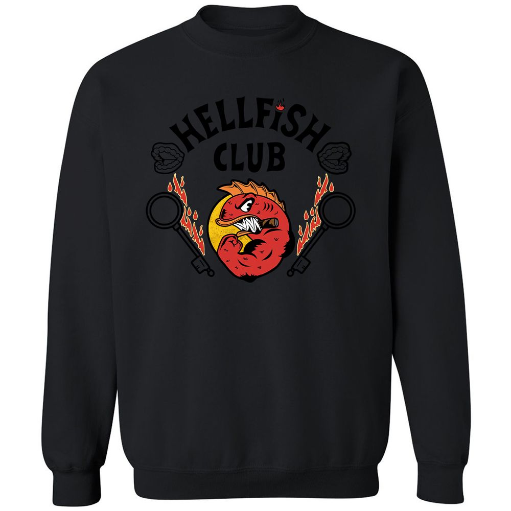 Classic Unisex Sweatshirt - ZT64H4RJ - Black - 12