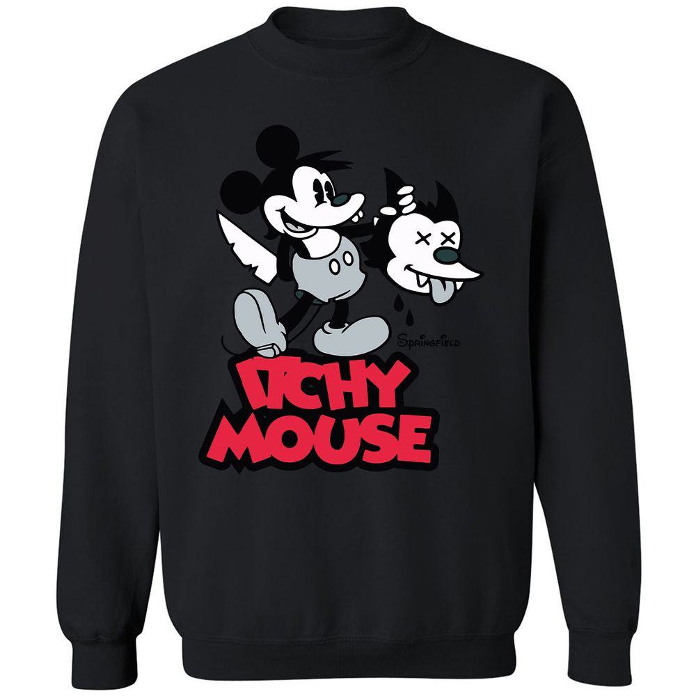 Classic Unisex Sweatshirt - QYUEKQC8 - Black - 12