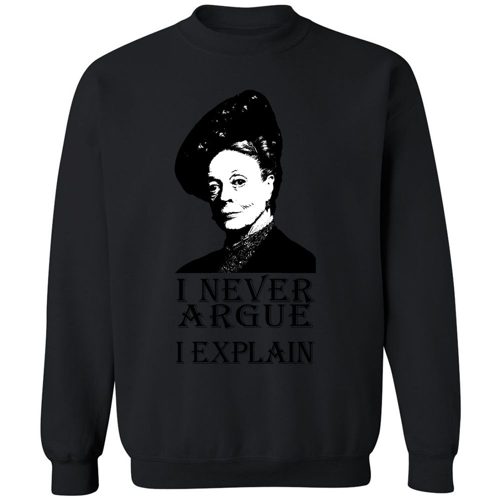 I never argue - Black - 12