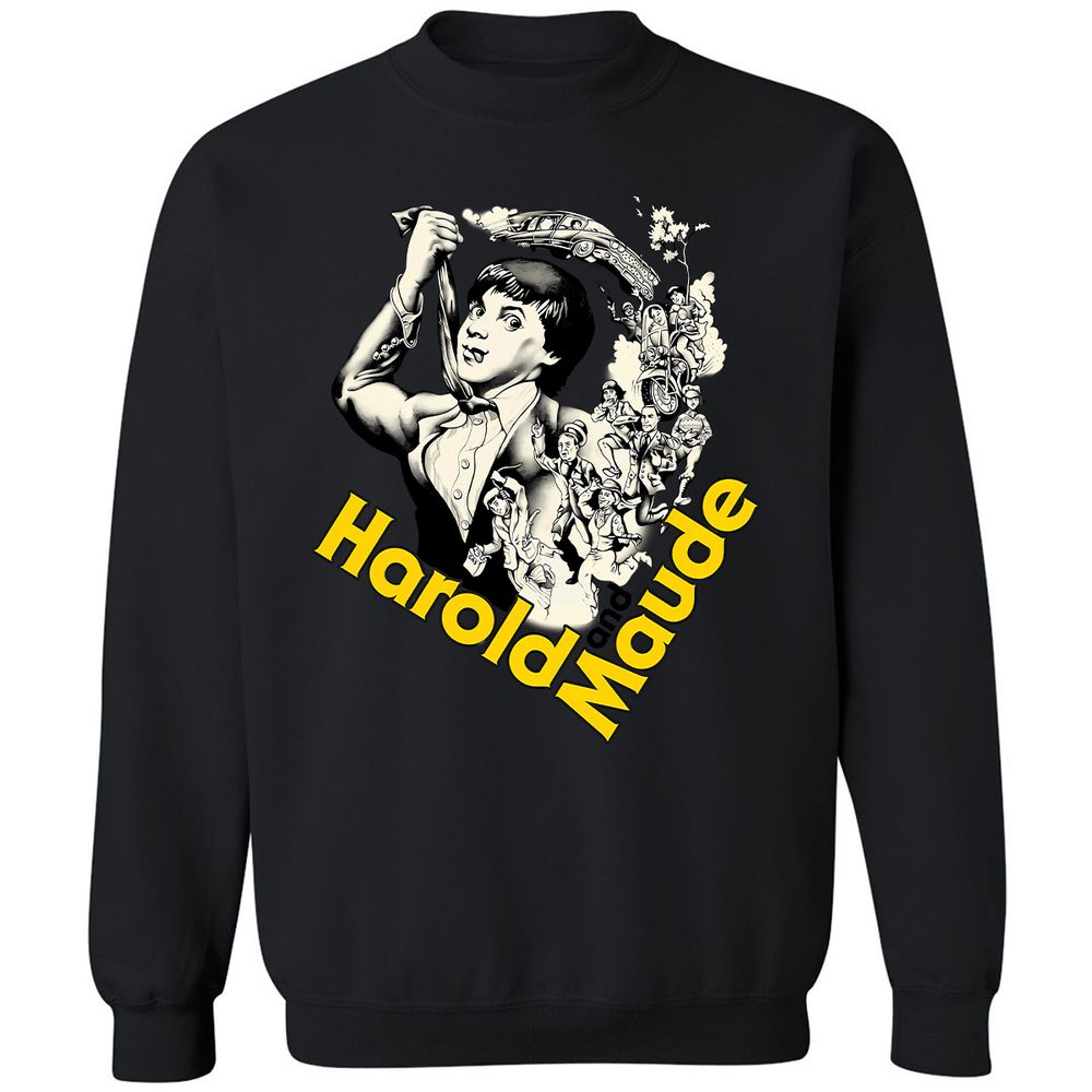Classic Unisex Sweatshirt - Q8ZWV8F6 - Black - 12