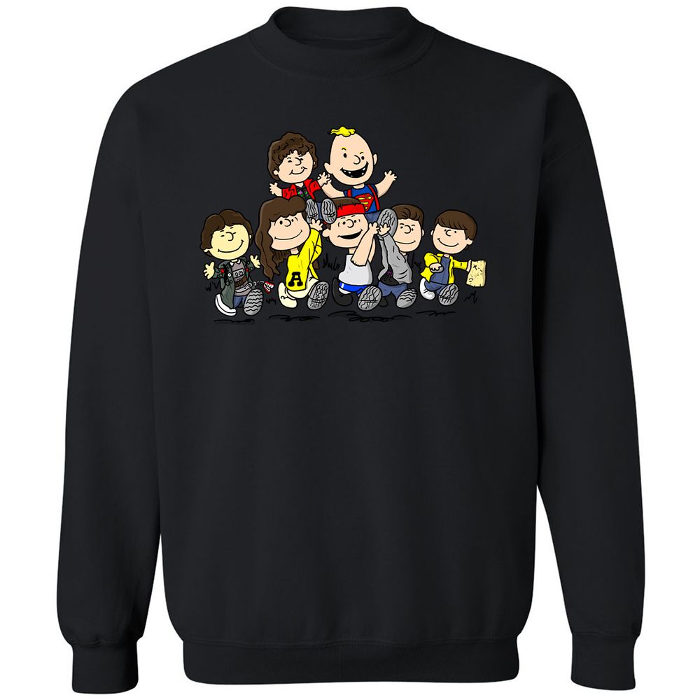 Classic Unisex Sweatshirt - UJZKXLGM - Black - 12