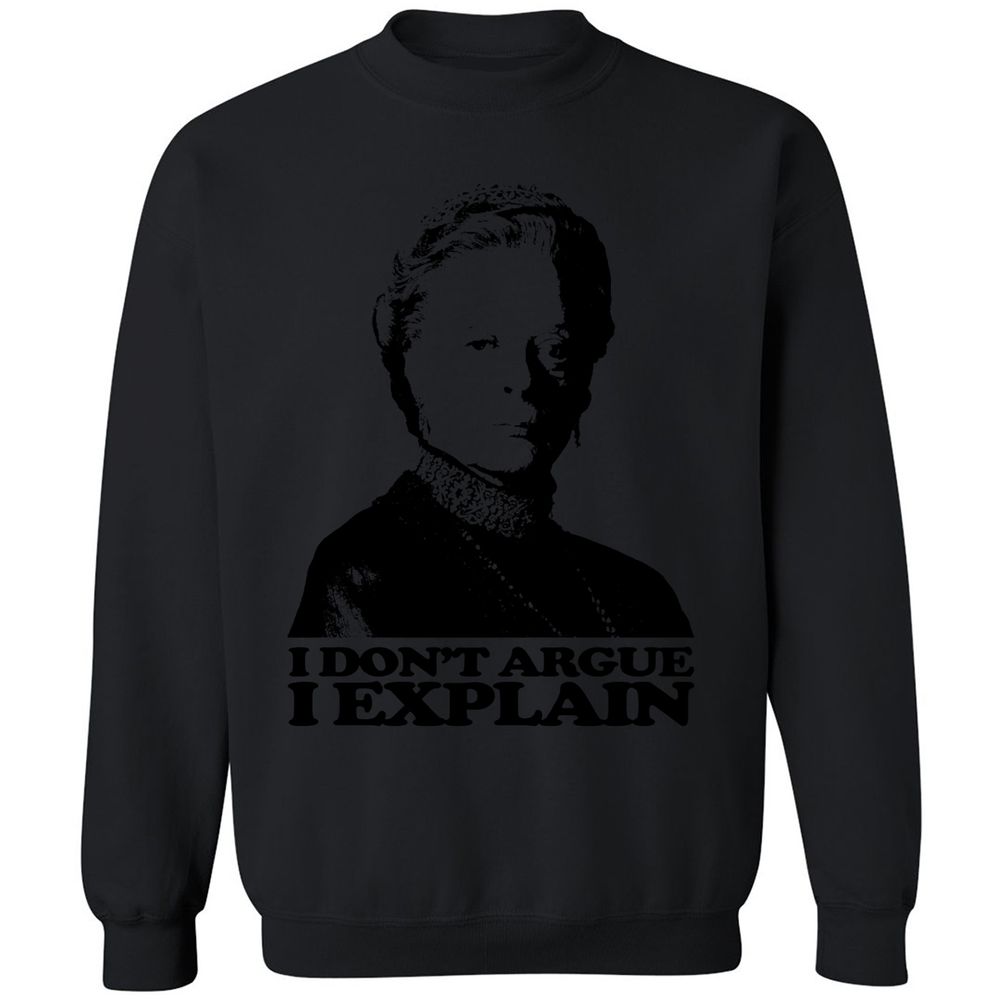 Classic Unisex Sweatshirt - 6ZX98TNY - Black - 12