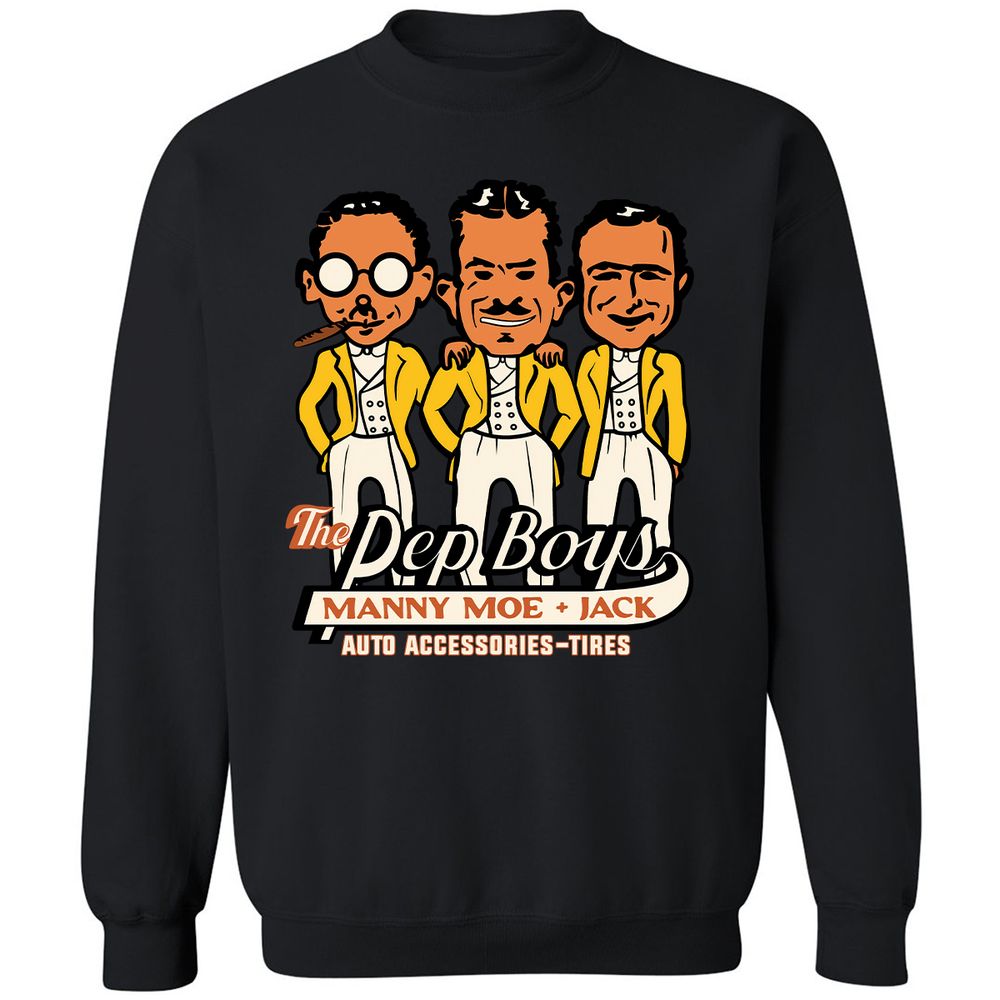 Classic Unisex Sweatshirt - RN3BYHVF - Black - 12