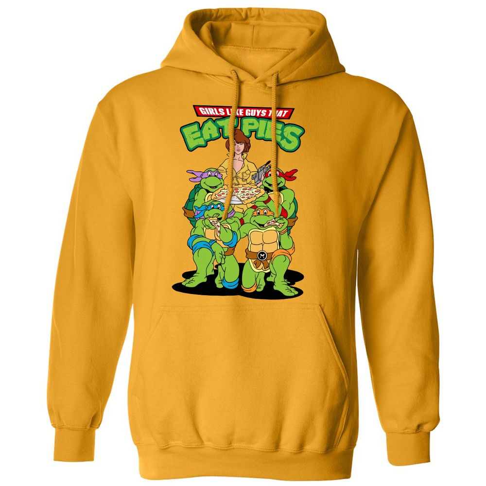 Classic Unisex Hoodie - 68Y7M2QC - Gold - 12