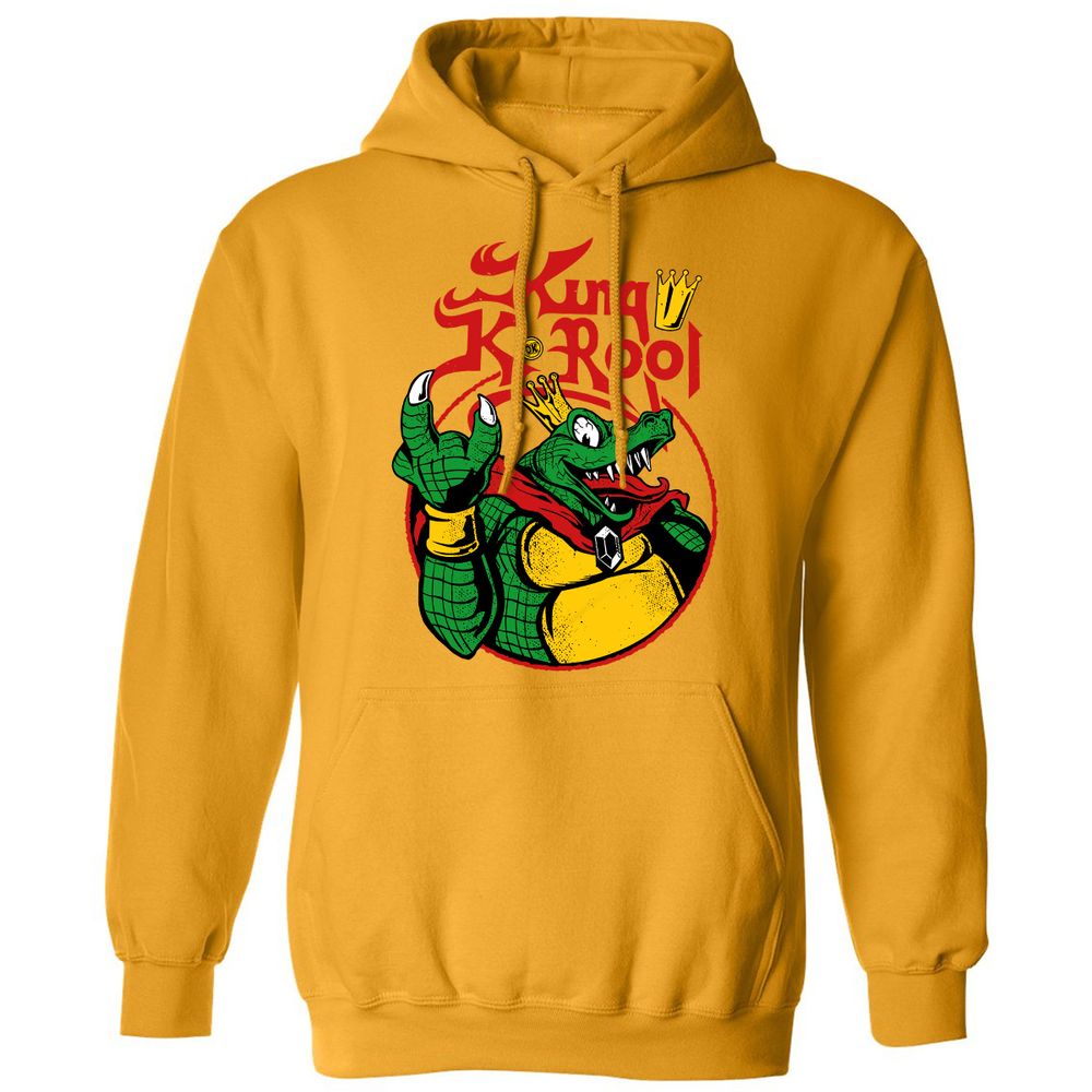 Classic Unisex Hoodie - QTV85P4P - Gold - 12