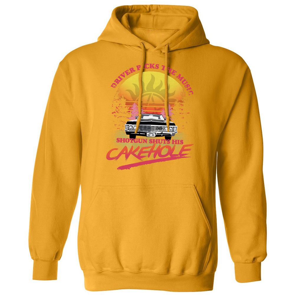 Classic Unisex Hoodie - MQ54D9PX - Gold - 12