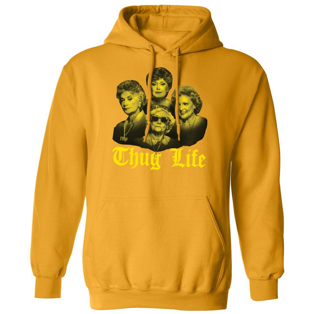 Classic Unisex Hoodie - WKGTQ74Z - Gold - 12